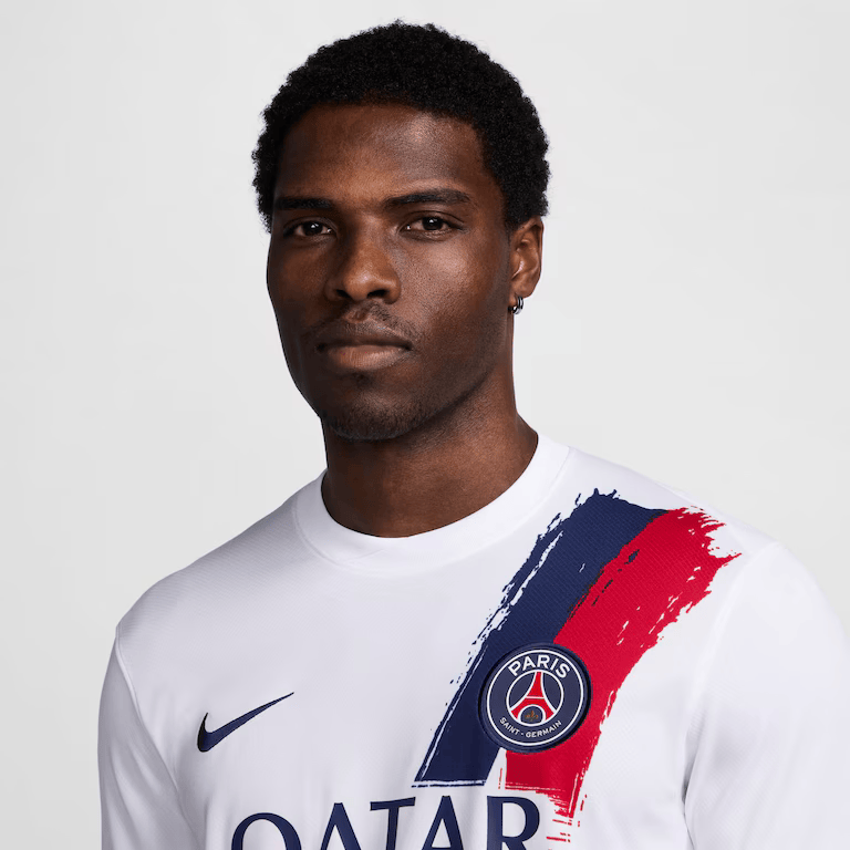 Camisa Psg Away II 24/25 - Nike Torcedor Masculina - Branca