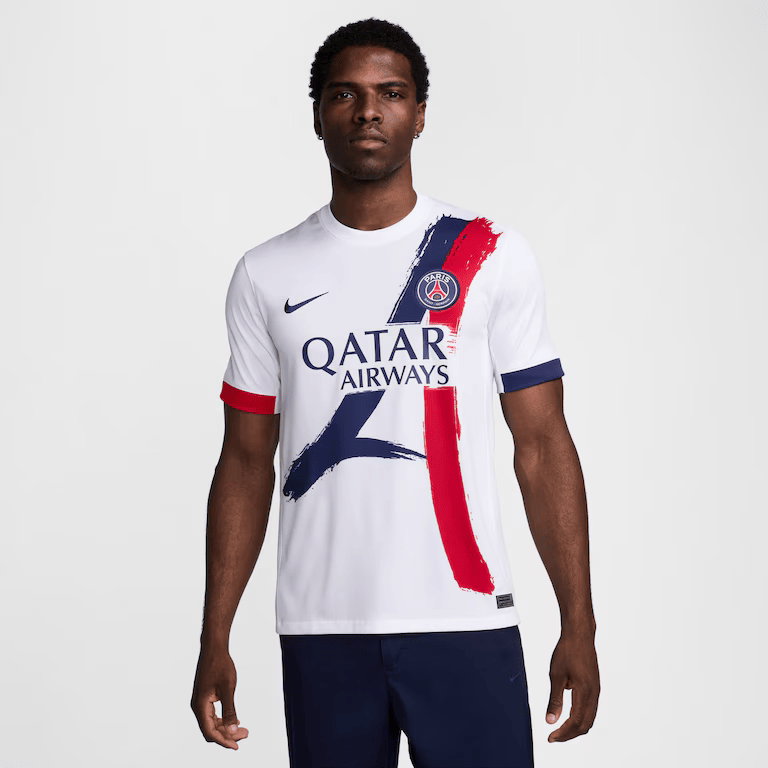 Camisa Psg Away II 24/25 - Nike Torcedor Masculina - Branca