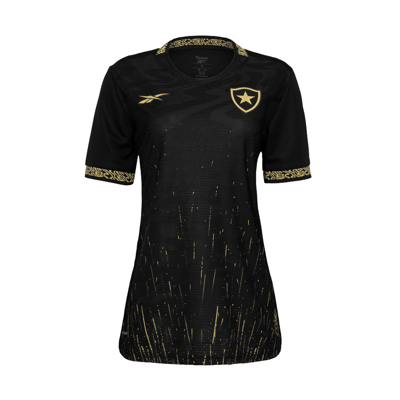 Camisa Botafogo Away II 24/25 - Torcedor Reebok Feminina - Preta