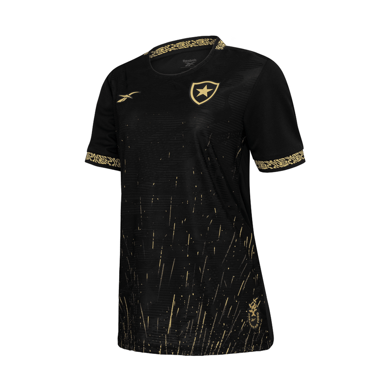 Camisa Botafogo Away II 24/25 - Torcedor Reebok Feminina - Preta