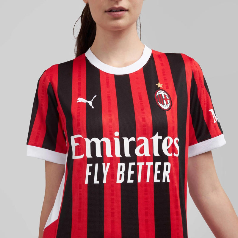 Camisa AC Milan Home I 24/25 Feminina - Puma Torcedor