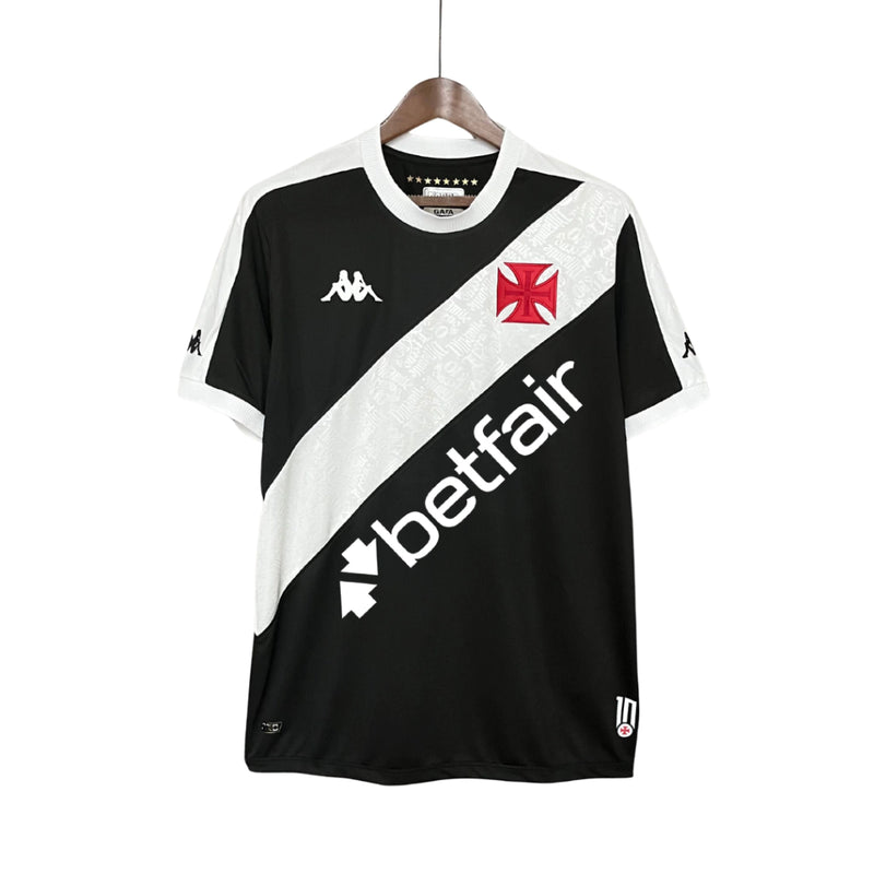 Camisa Vasco Home 24/25 - Kappa Jogador Masculina + patch libertadores