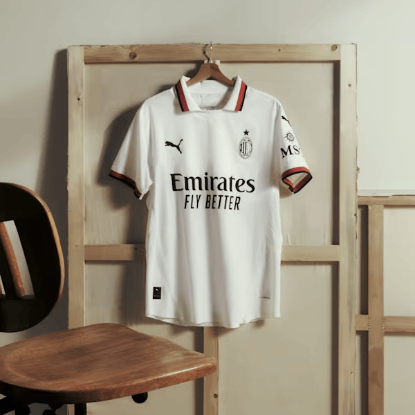 Camisa AC Milan Away II 24/25 - Torcedor Puma Masculina - Branca