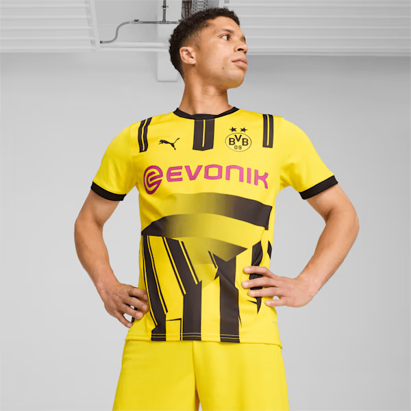 Camisa Borussia Dortmund Cup 24/25 - Puma Torcedor Masculina