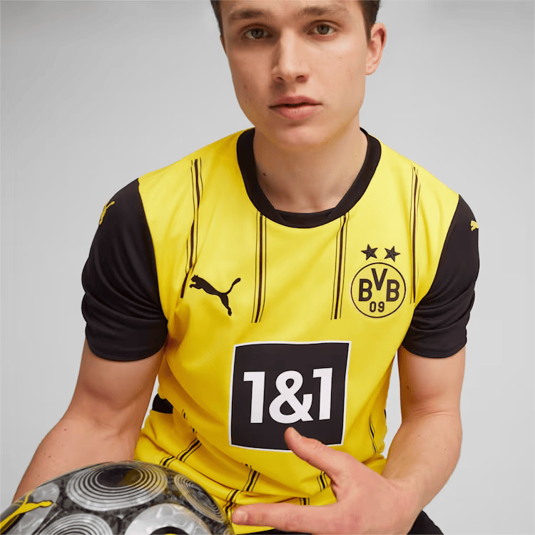 Camisa Borussia Dortmund Home 24/25 - Puma Torcedor Masculina