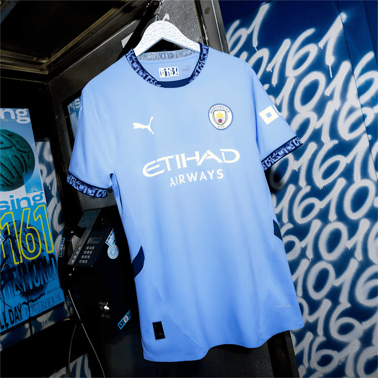 Camisa Manchester City Home 24/25 - Puma Torcedor Masculina - Azul