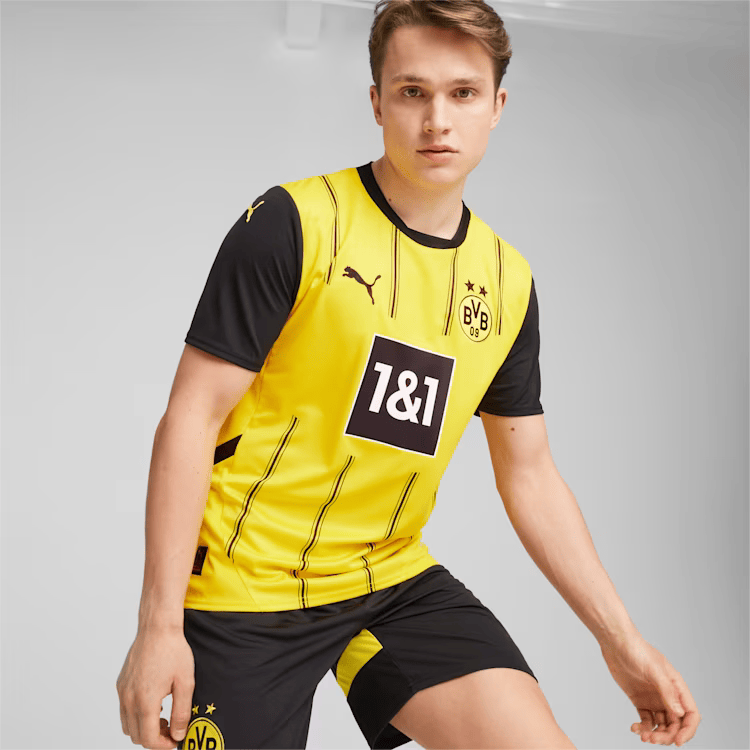 Camisa Borussia Dortmund Home 24/25 - Puma Torcedor Masculina