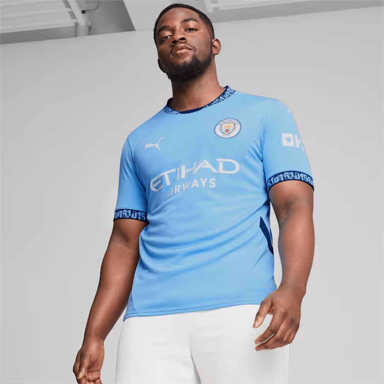 Camisa Manchester City Home 24/25 - Puma Torcedor Masculina - Azul