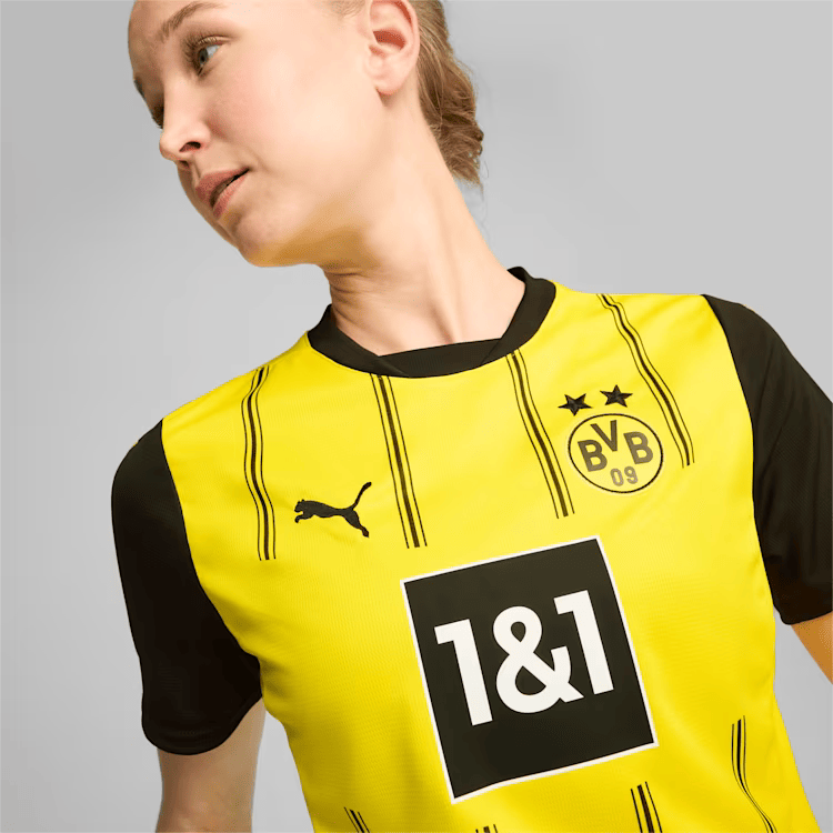 Camisa Borussia Dortmund Home I 24/25 Feminina - Puma Torcedor