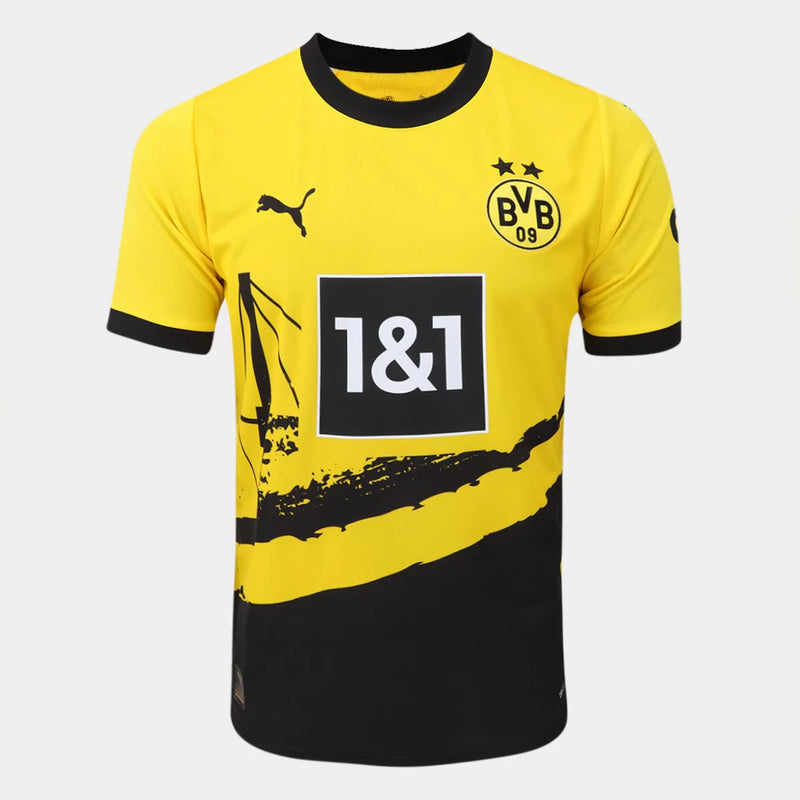 Camisa Borussia Dortmund Home 23/24 - Puma Torcedor Masculina