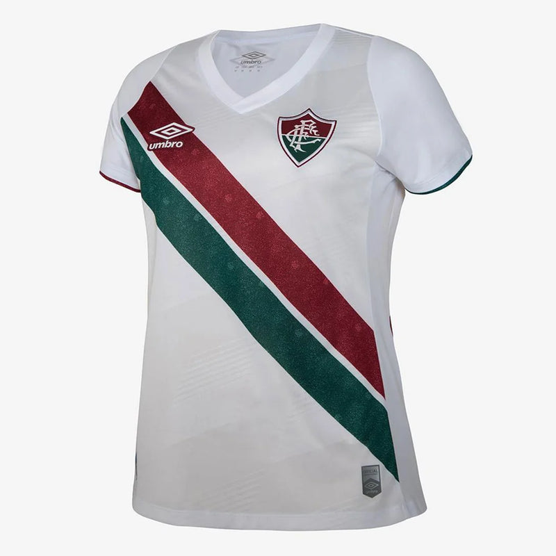 Camisa Fluminense Away II 24/25 Feminina - Umbro Torcedor Branca