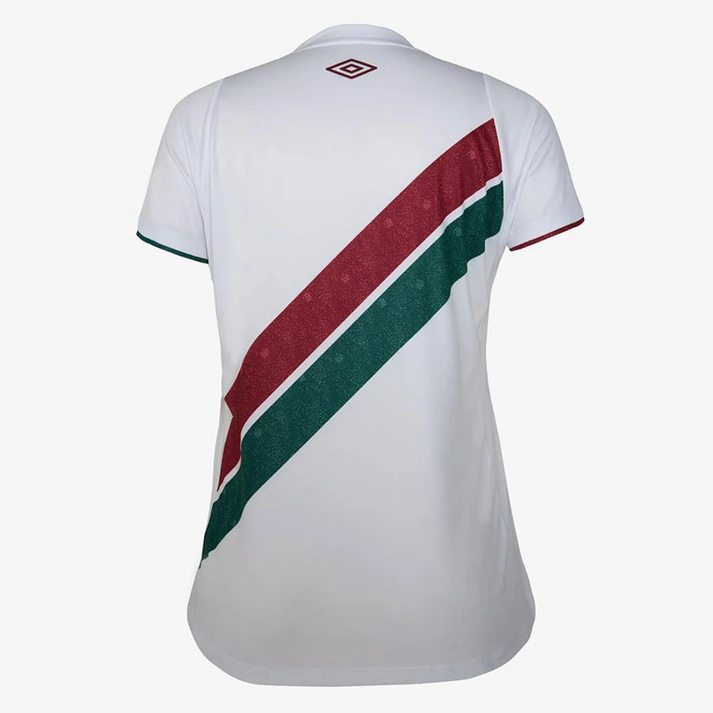 Camisa Fluminense Away II 24/25 Feminina - Umbro Torcedor Branca