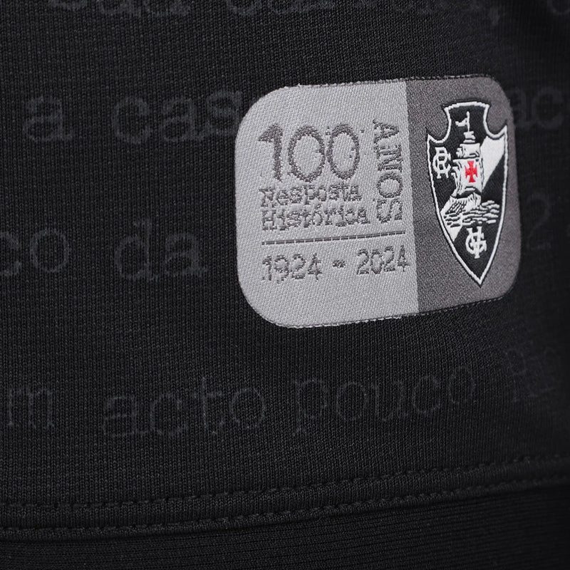 Camisa Vasco 24/25 - Kappa Torcedor Masculina - Preta - Goleiro