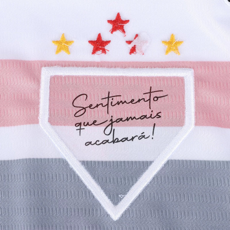 Camisa São Paulo Home I 24/25 Feminina - Branca New Balance