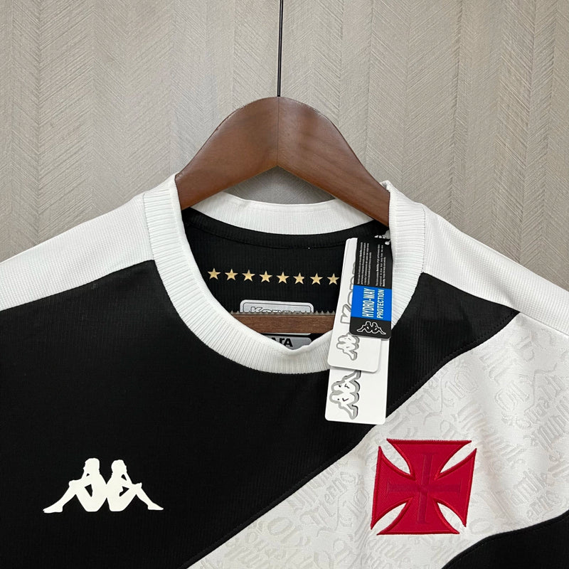 Camisa Vasco Home I 24/25 - Kappa Torcedor Masculina Manga Longa