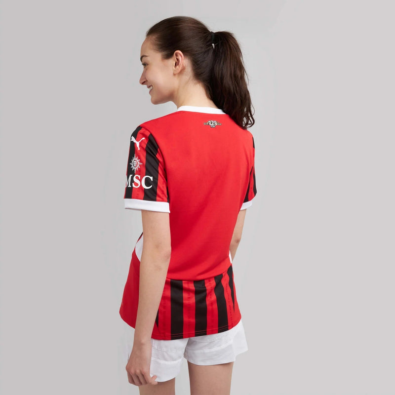 Camisa AC Milan Home I 24/25 Feminina - Puma Torcedor