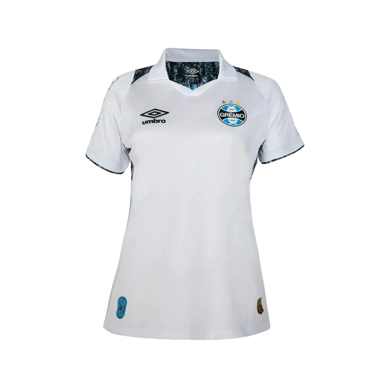 Camisa Grêmio Away II 24/25 Feminina - Umbro Torcedor - Branca