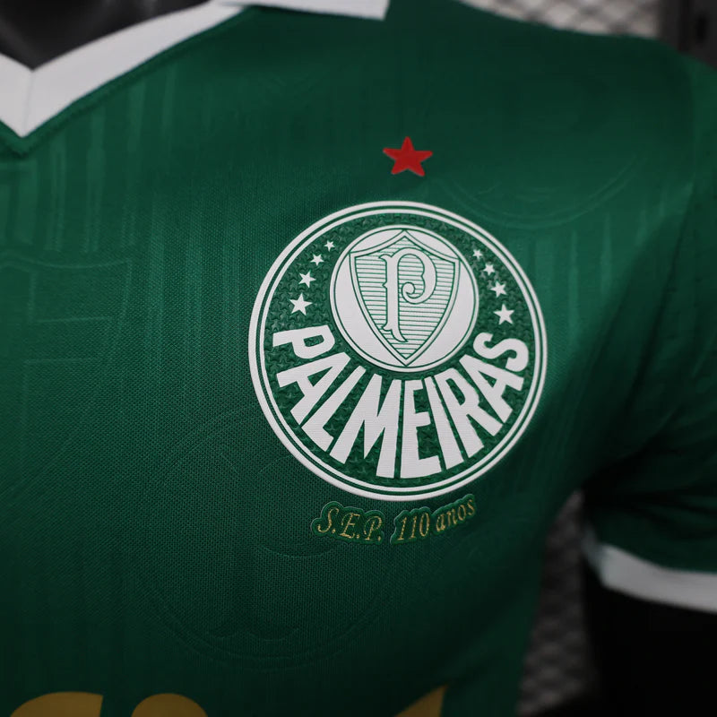 Camisa Palmeiras Home 24/25 - Versão Jogador -Masculina - Verde