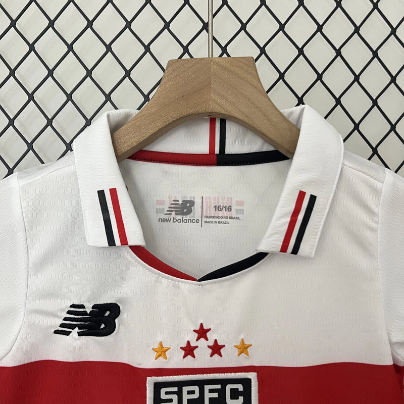 Kit Infantil São Paulo Home 24/25