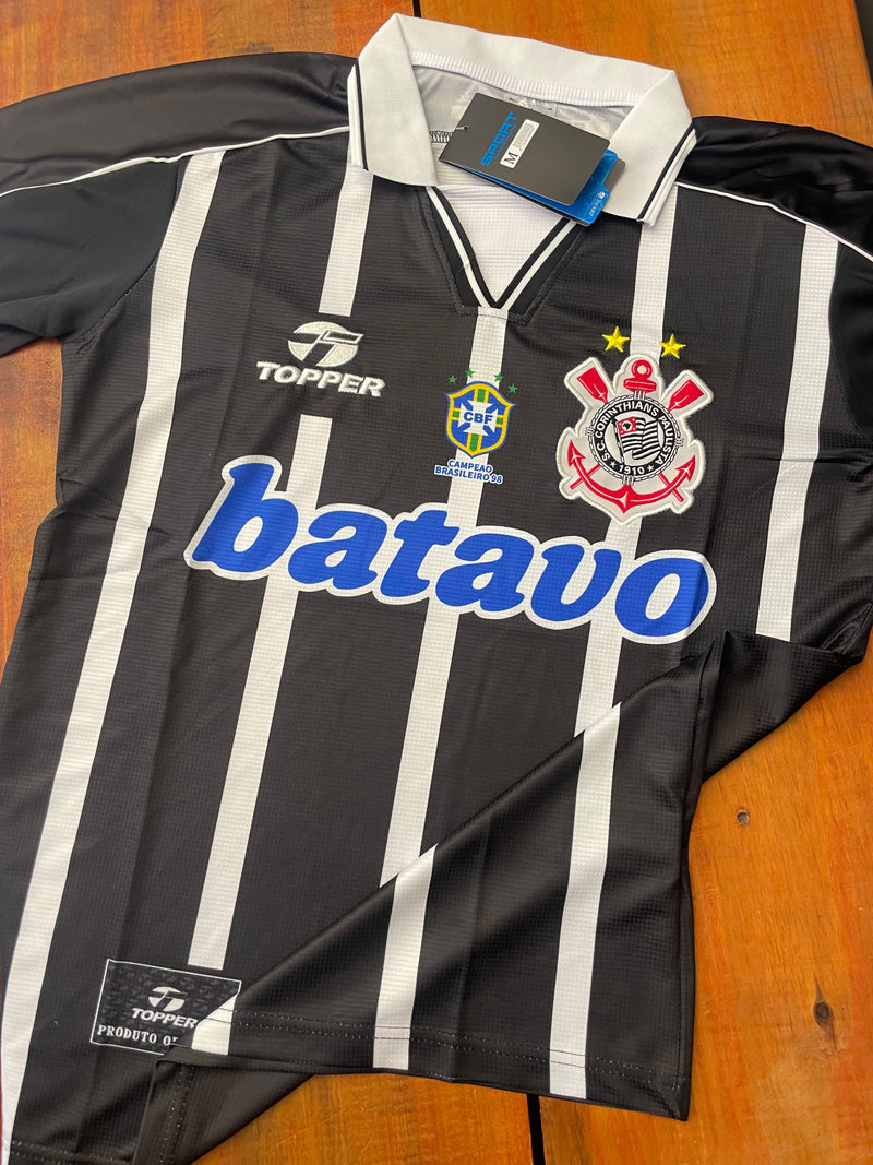 Corinthians Retrô 1999 - Masculina - Preta