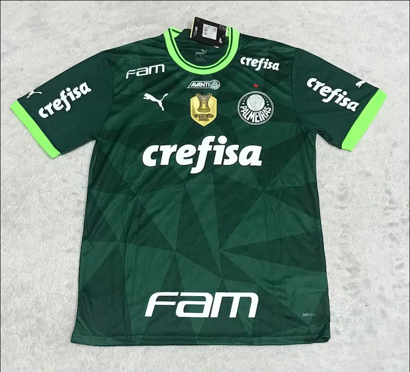 Camisa Palmeiras Home I 23/24 - Puma - Patrocínios + Patch Copa do Brasil