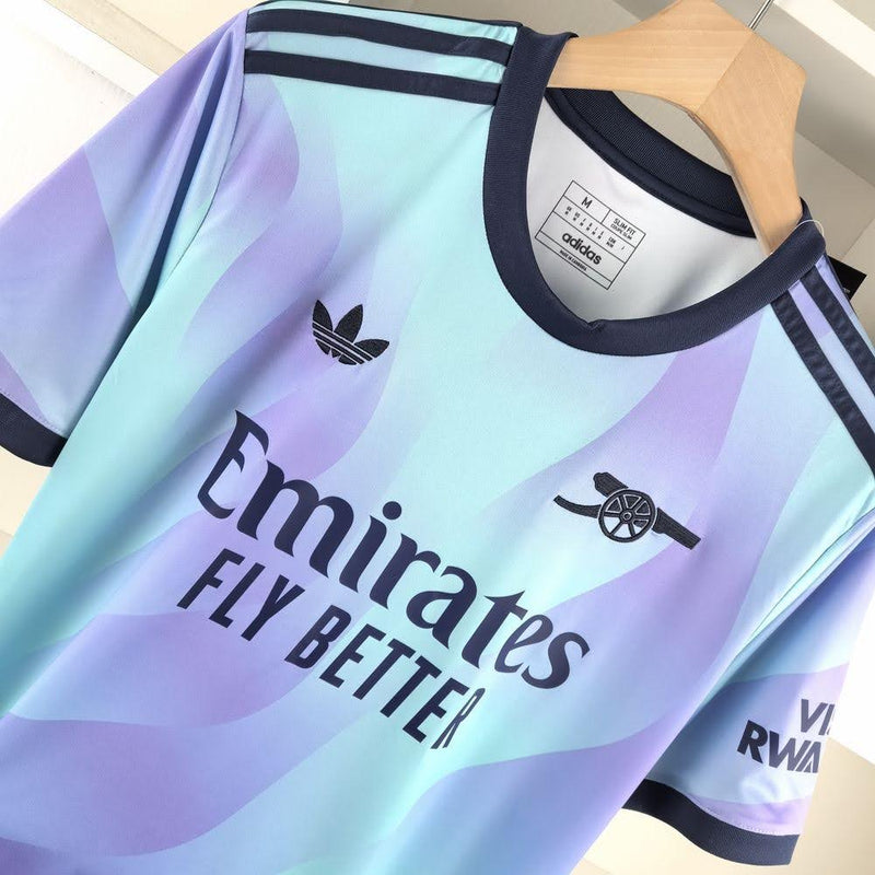 Camisa Arsenal Third III 24/25  - Adidas Torcedor Feminina