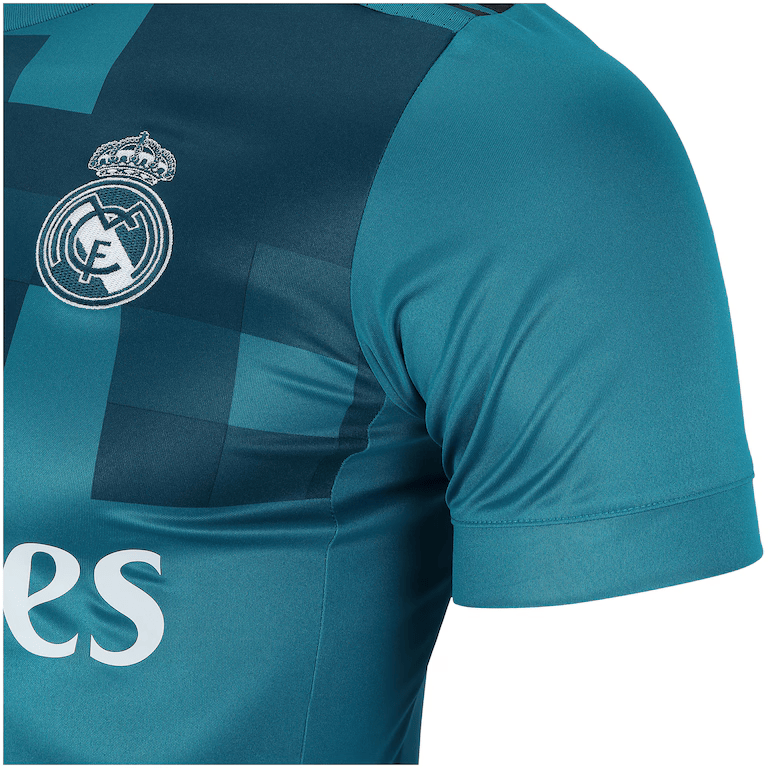 Camisa Real Madrid Away 17/18 - Versão Retro - Azul