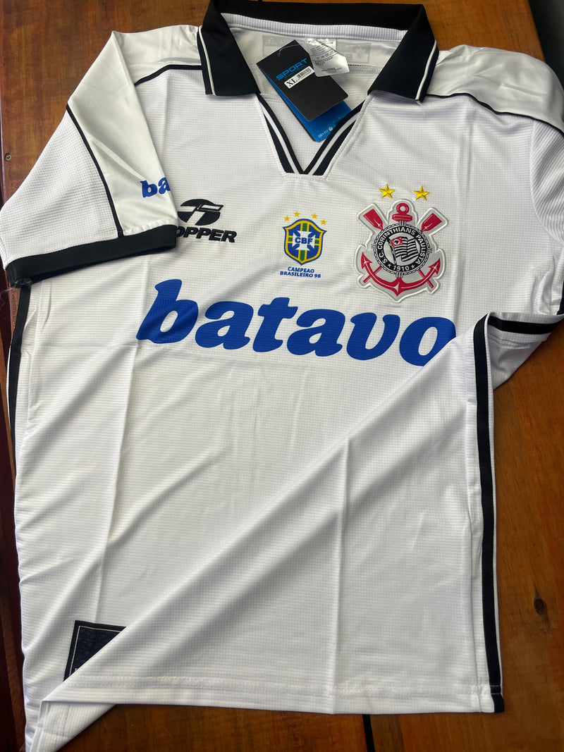 Corinthians Retrô 1999 - Masculina -  Branca