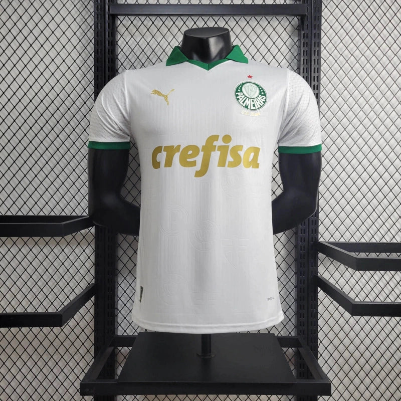 Camisa Palmeiras Away 24/25 - Versão Jogador -Masculina - Branca