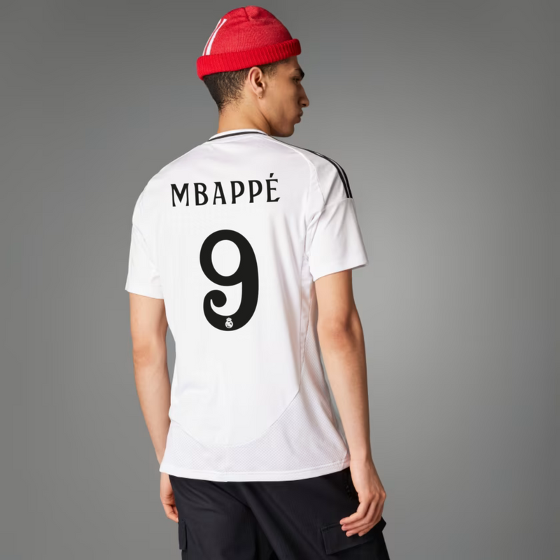 Camisa Real Madrid Home "MBAPPE 9" 24/25 - Adidas Torcedor Masculina