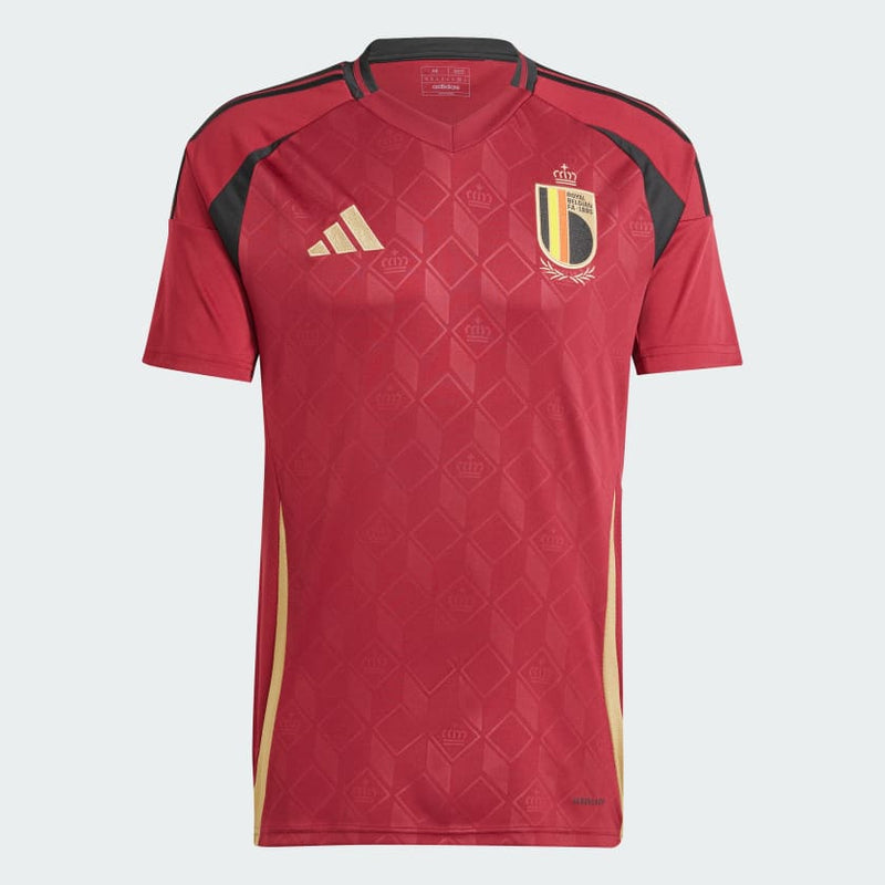 Camisa Bélgica Home I Euro 24/25 - Adidas Torcedor Masculina