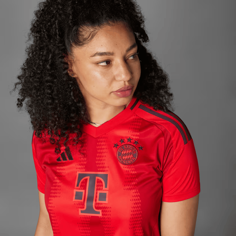 Camisa Bayern de Munique Home I 24/25 Feminina - Adidas Torcedor