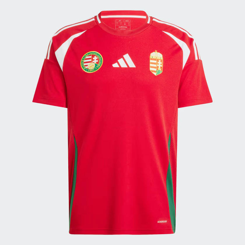 Camisa Hungria Home I Euro 24/25 - Adidas Torcedor Masculina