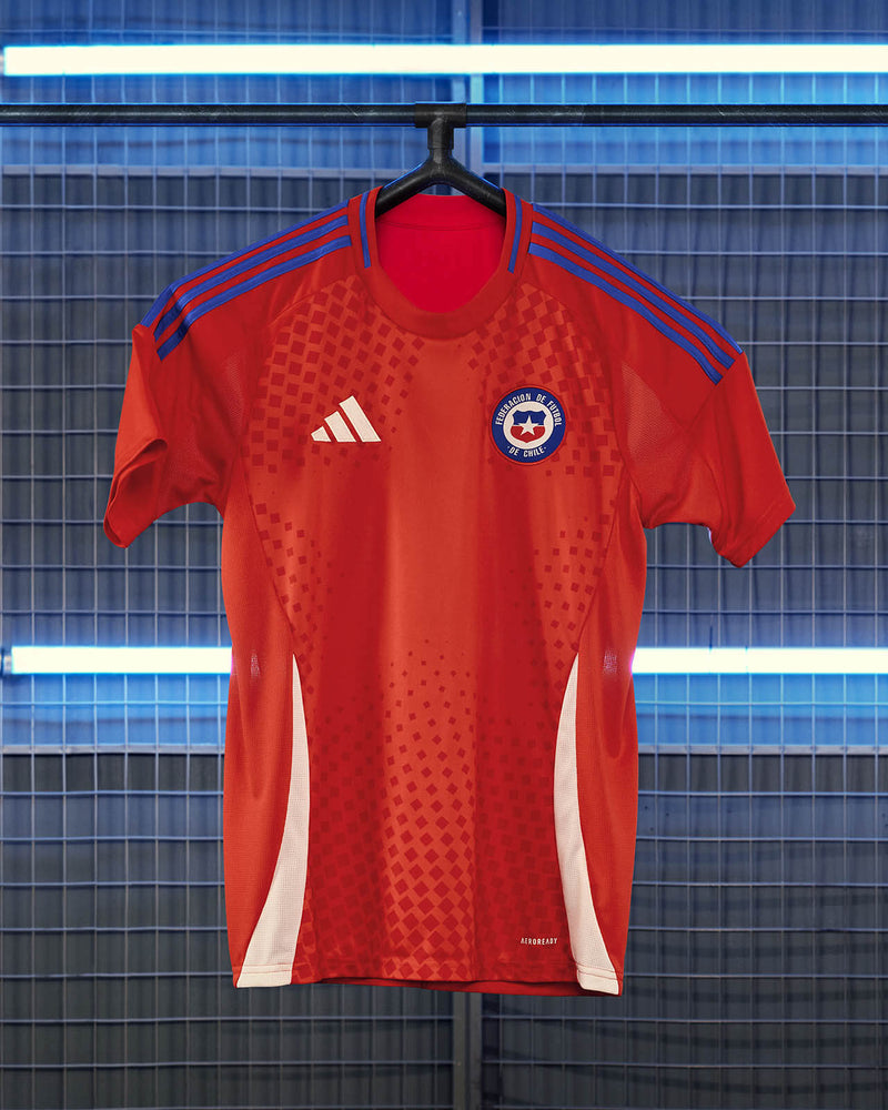 Camisa Chile Home I Copa América 24/25 - Adidas Torcedor Masculina