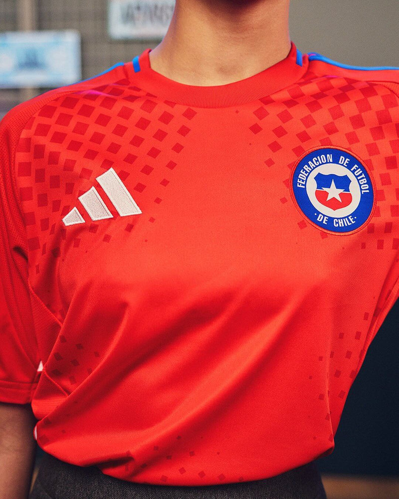 Camisa Chile Home I Copa América 24/25 - Adidas Torcedor Masculina