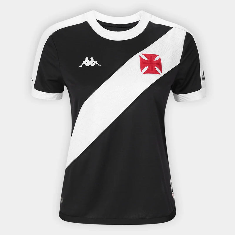 Camisa Vasco Home I 24/25 - Kappa Feminina