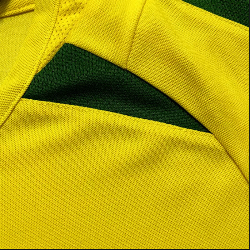 Camisa Brasil 2002 Home I - Nike Torcedor Masculina Amarela