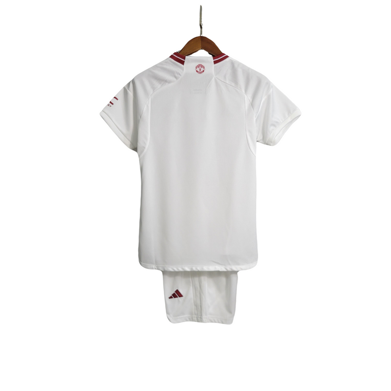 Kit Infantil Manchester United Away 23/24