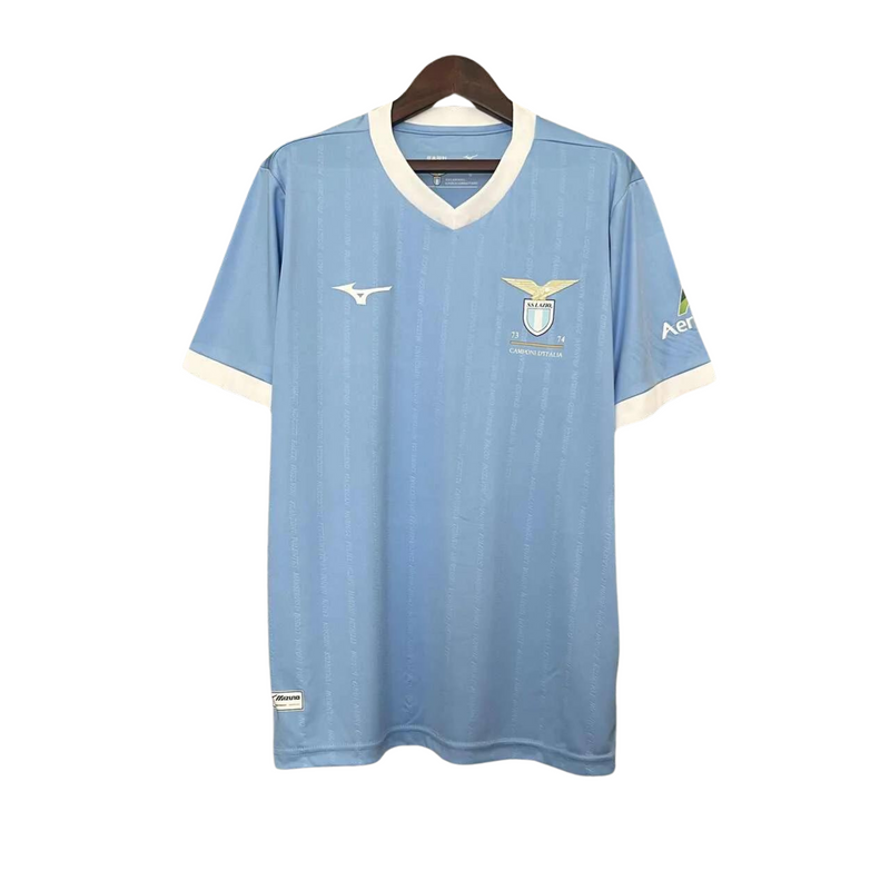 Camisa Lazio Home I 24/25 - Mizuno Torcedor Masculina