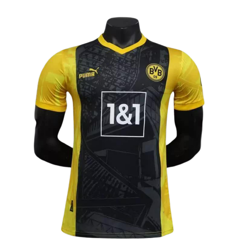 Camisa Borussia Dortmund Edição especial 24/25 - Jogador Puma Masculina - Preta com detalhes em amarelo