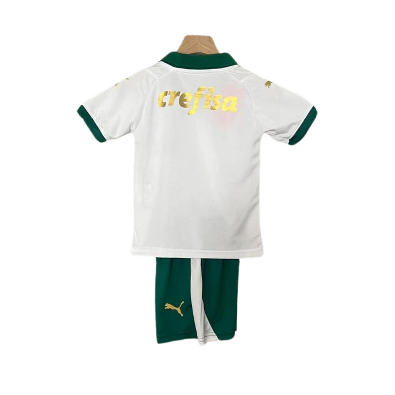 Kit Infantil Palmeiras Home I 24/25 - Branco