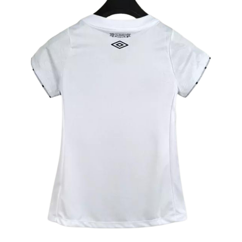 Camisa Santos Feminina - 24/25 Preta e Branca - Umbro Torcedor