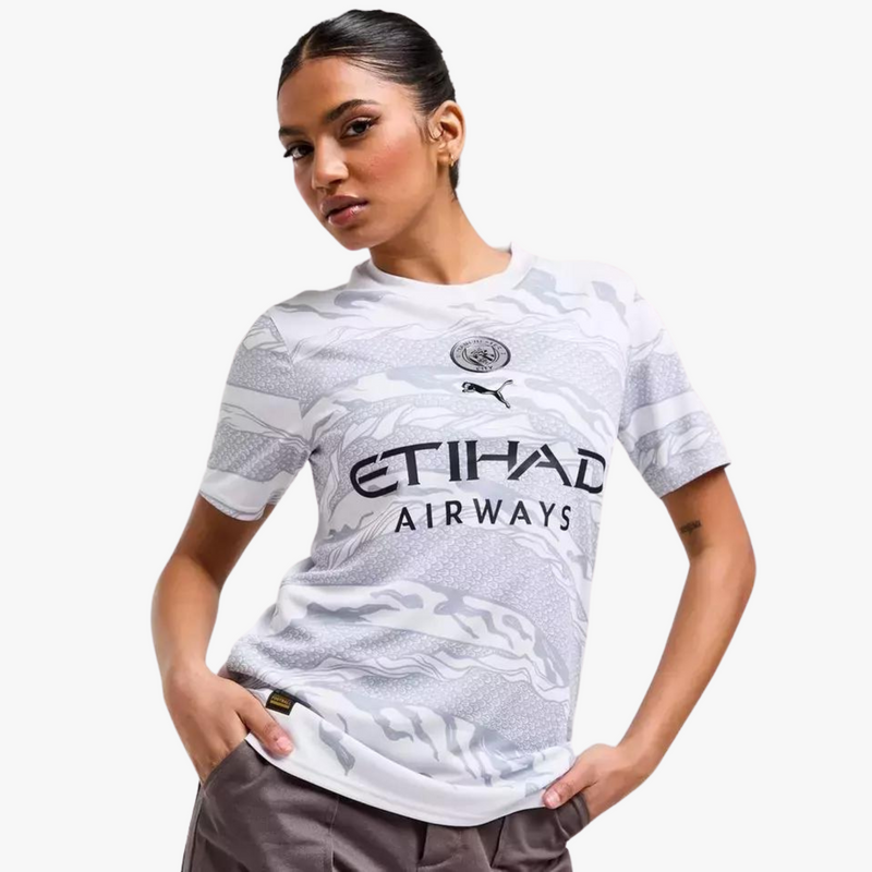 Camisa Manchester City edição especial ´´Ano do dragão de madeira`` 24/25 - Puma Torcedor Feminina