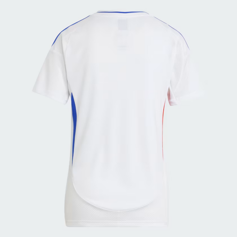 Camisa Lyon I 24/25 Feminina - Adidas Versão Torcedor - Branca