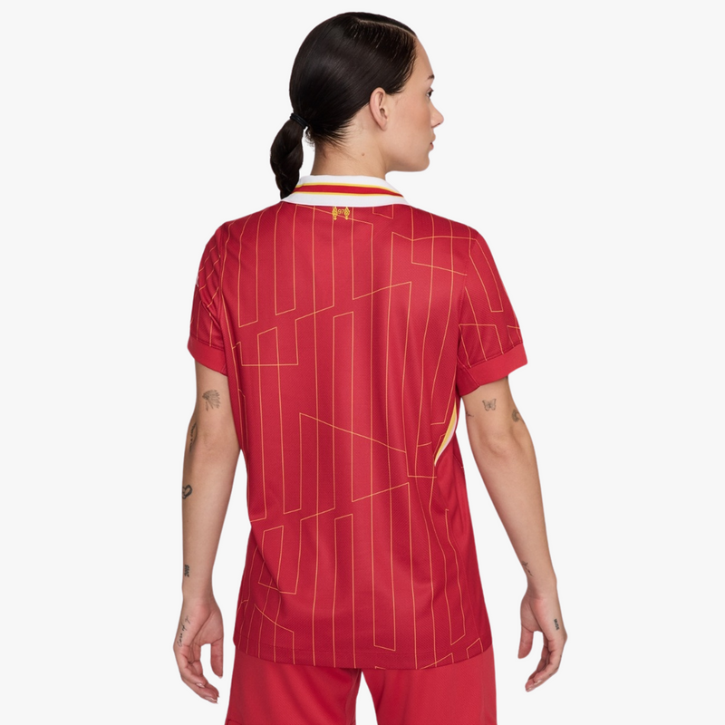 Camisa Liverpool Home I 24/25 Feminina - Nike Torcedor Vermelha