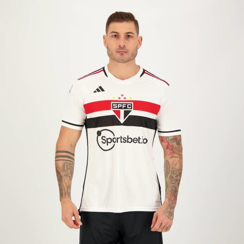 Camisa São Paulo Home 23/24 - Adidas Torcedor Masculina