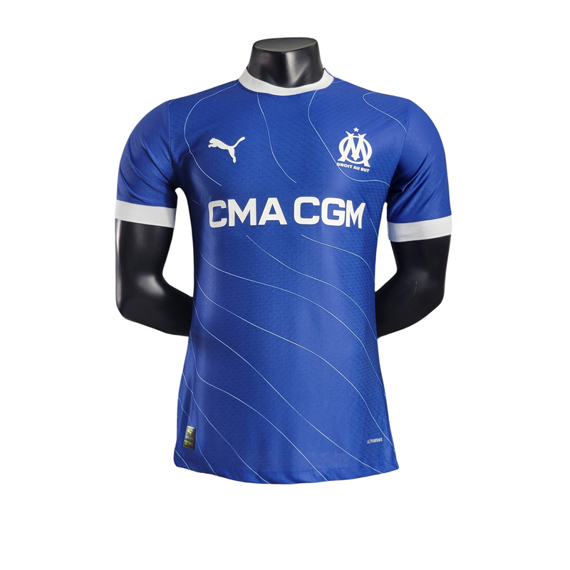 Camisa Olympique Marseille 23/24 - Puma Jogador Masculina