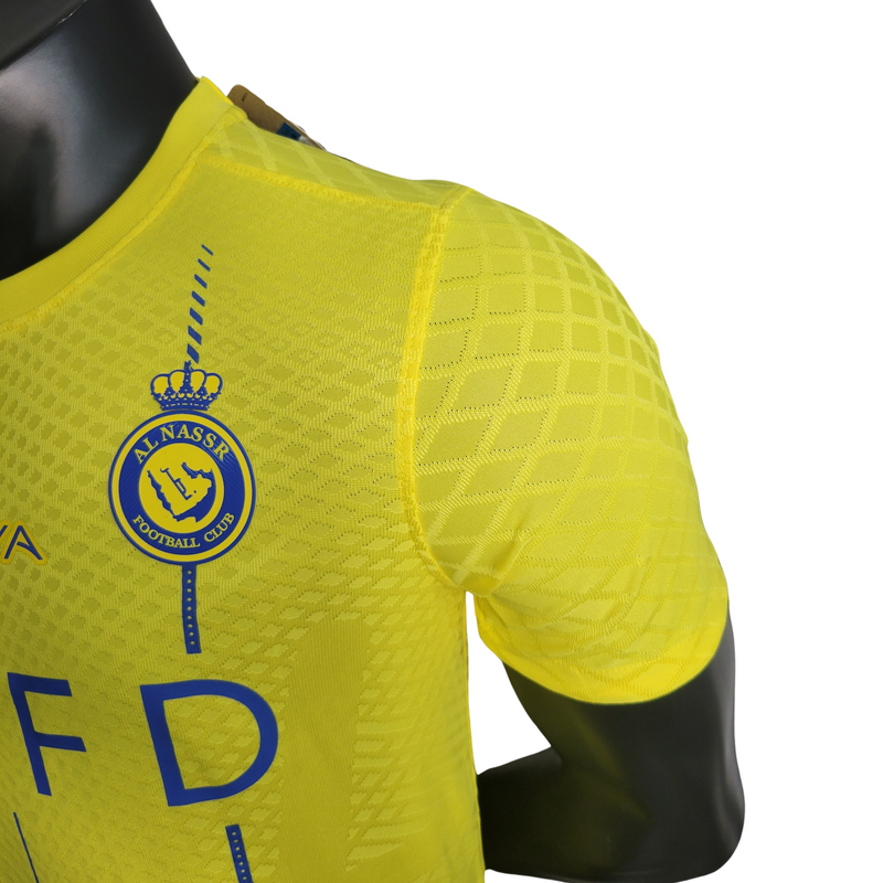 Camisa Al Nassr Home 23/24 - Nike Jogador Masculina