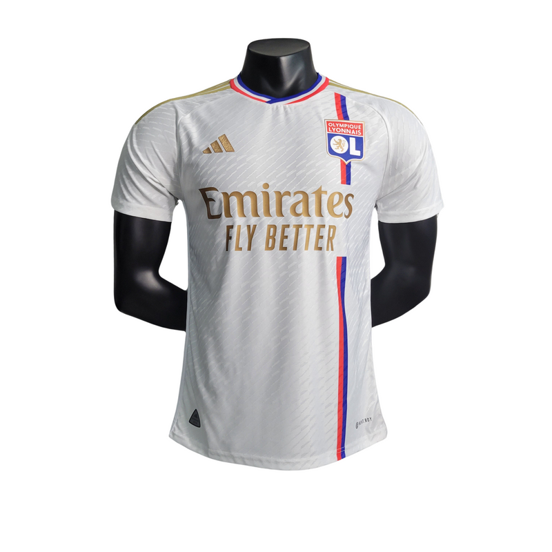 Camisa Lyon Home 23/24 - Adidas Jogador Masculina