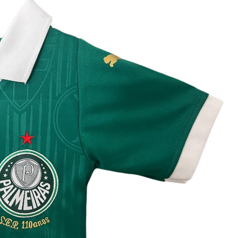 Kit Infantil Palmeiras Home I 24/25 - Verde